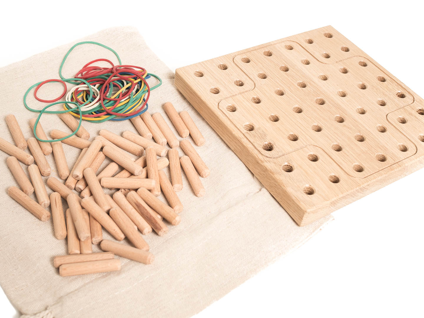 Montessori - Geoplan + Samotnik 100% drewno - obrazek 10