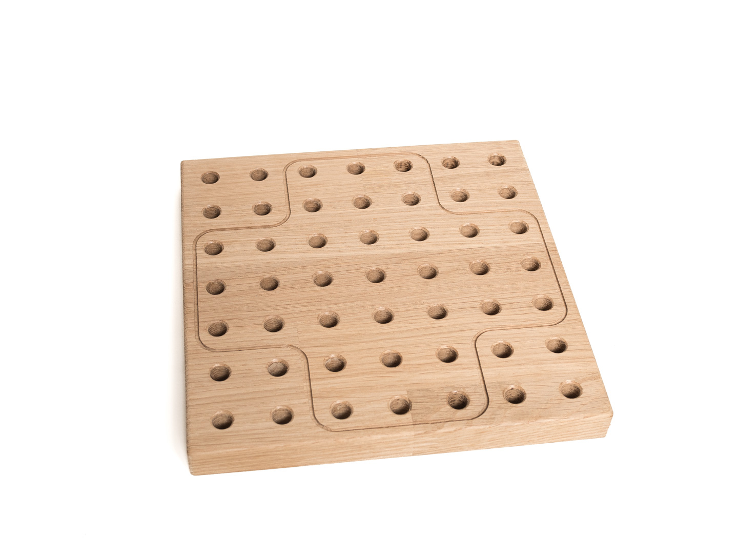 Montessori - Geoplan + Samotnik 100% drewno - obrazek 2