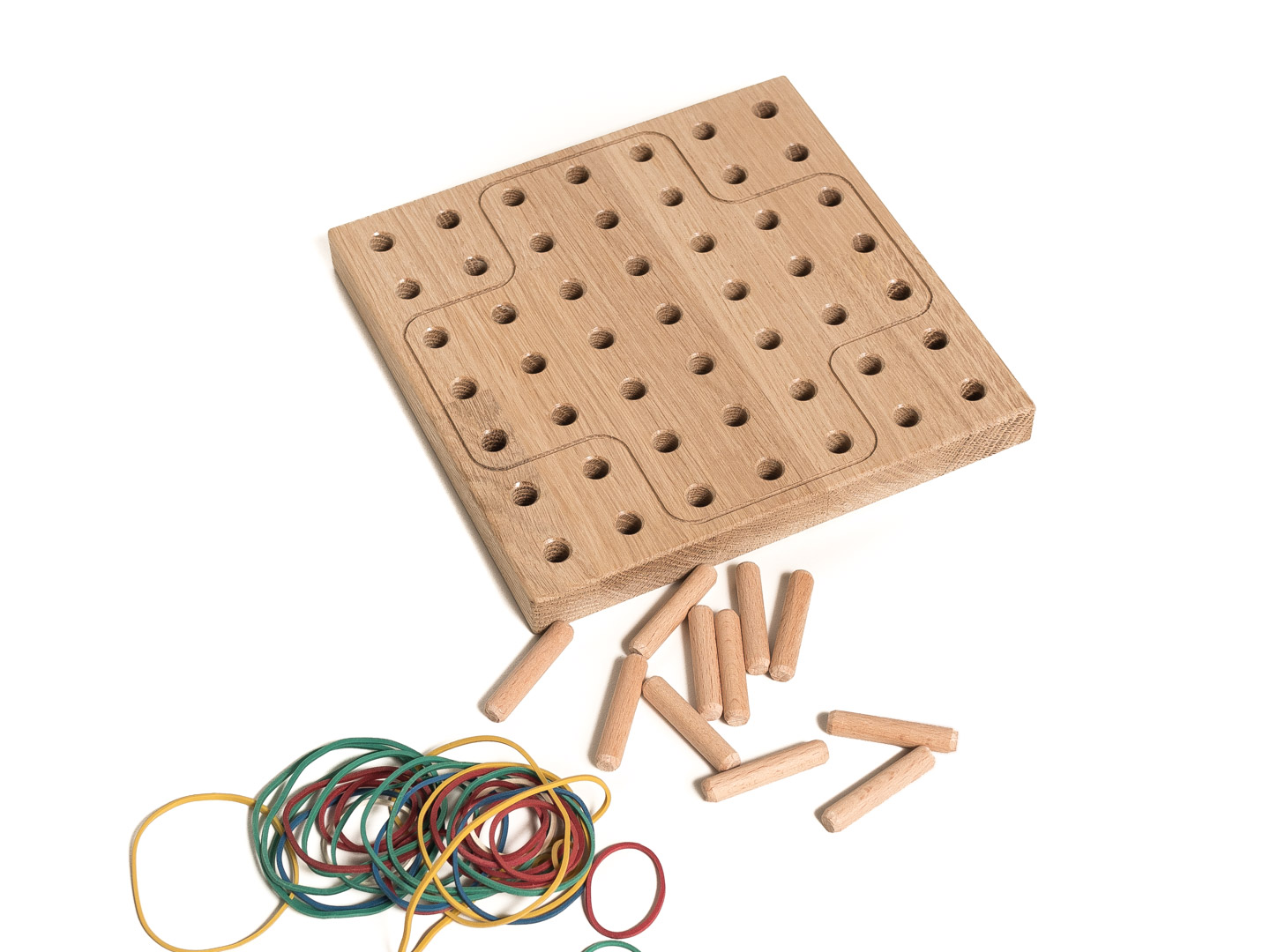 Montessori - Geoplan + Samotnik 100% drewno - obrazek 4