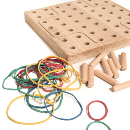 Montessori - Geoplan + Samotnik 100% drewno