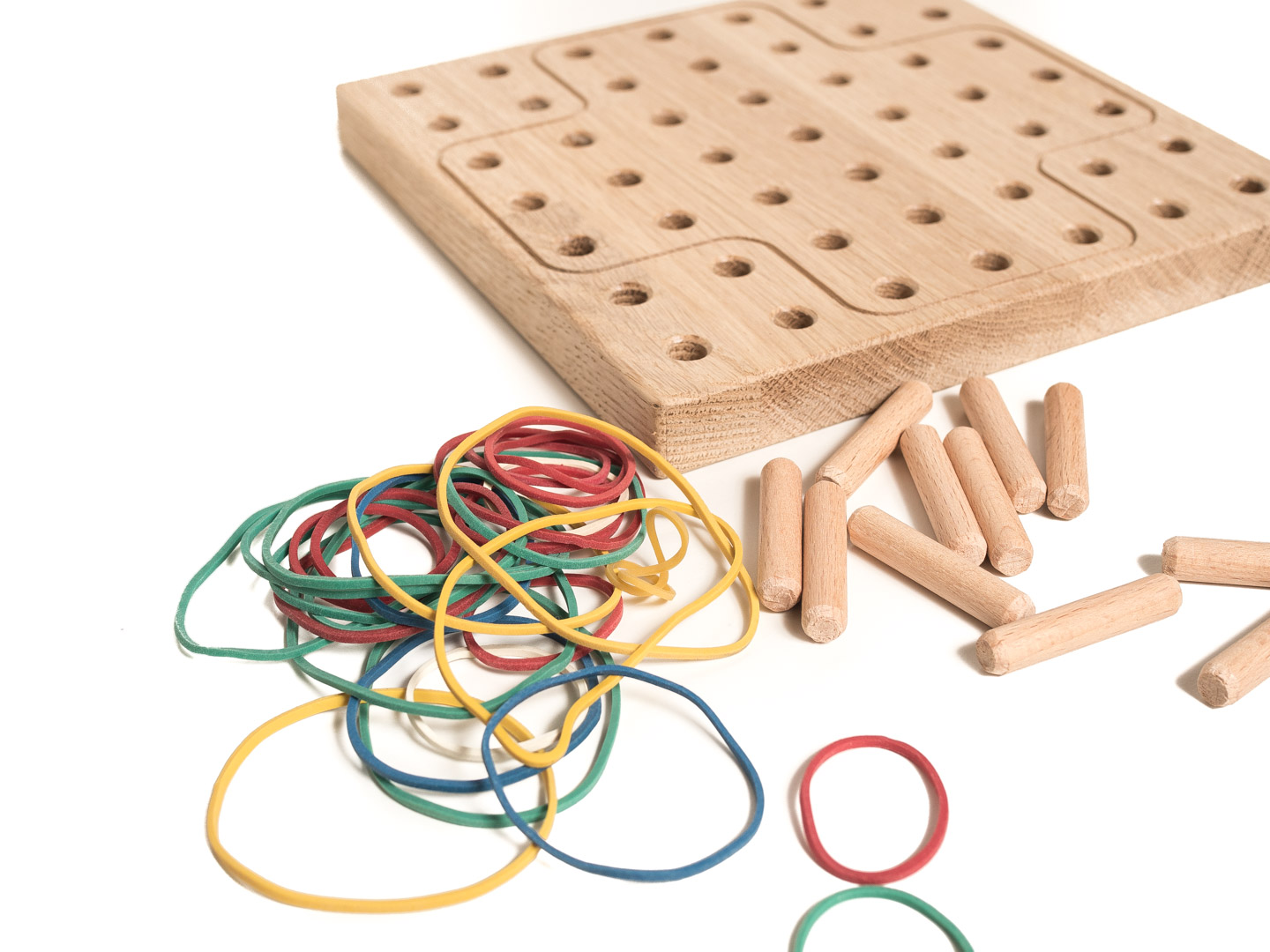 Montessori - Geoplan + Samotnik 100% drewno