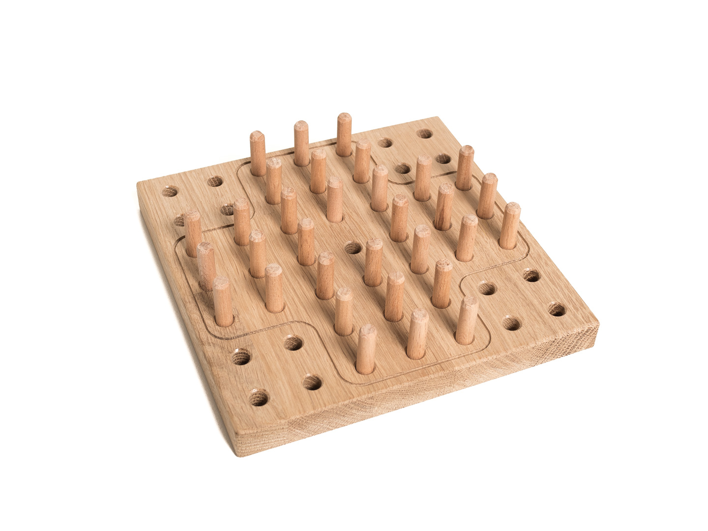 Montessori - Geoplan + Samotnik 100% drewno - obrazek 6