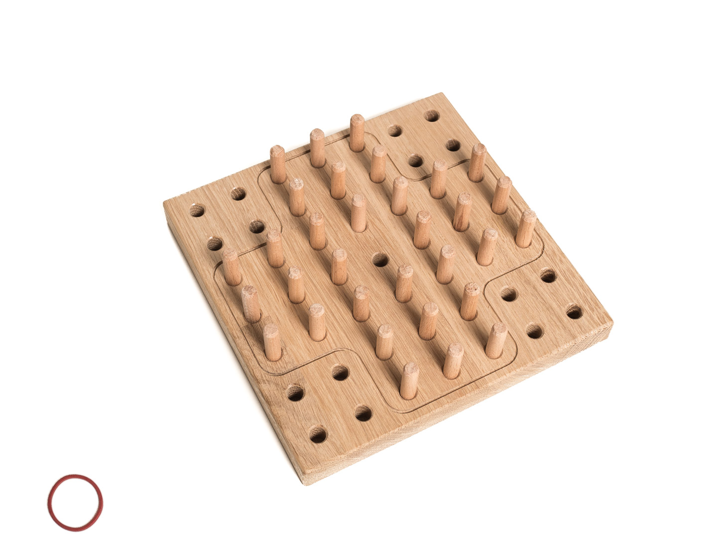 Montessori - Geoplan + Samotnik 100% drewno - obrazek 7