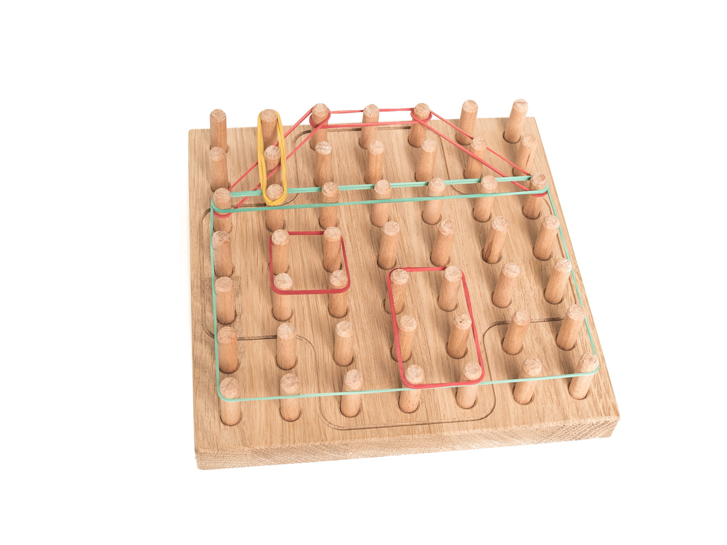Montessori - Geoplan + Samotnik 100% drewno - obrazek 8