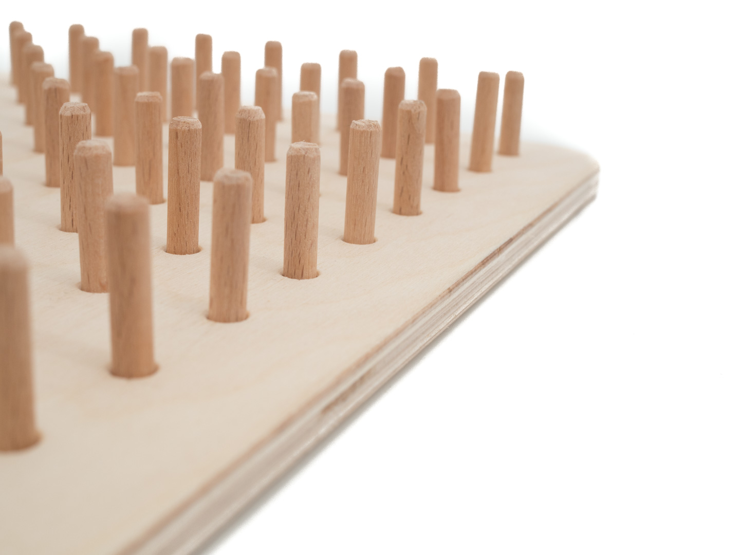 Montessori Geoplan wyjmowane kołki 10x10 - obrazek 5
