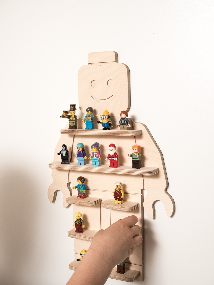 Półka na ludziki / Półka na minifigurki figurki kolekcjonerskie - ekspozyto - obrazek 4
