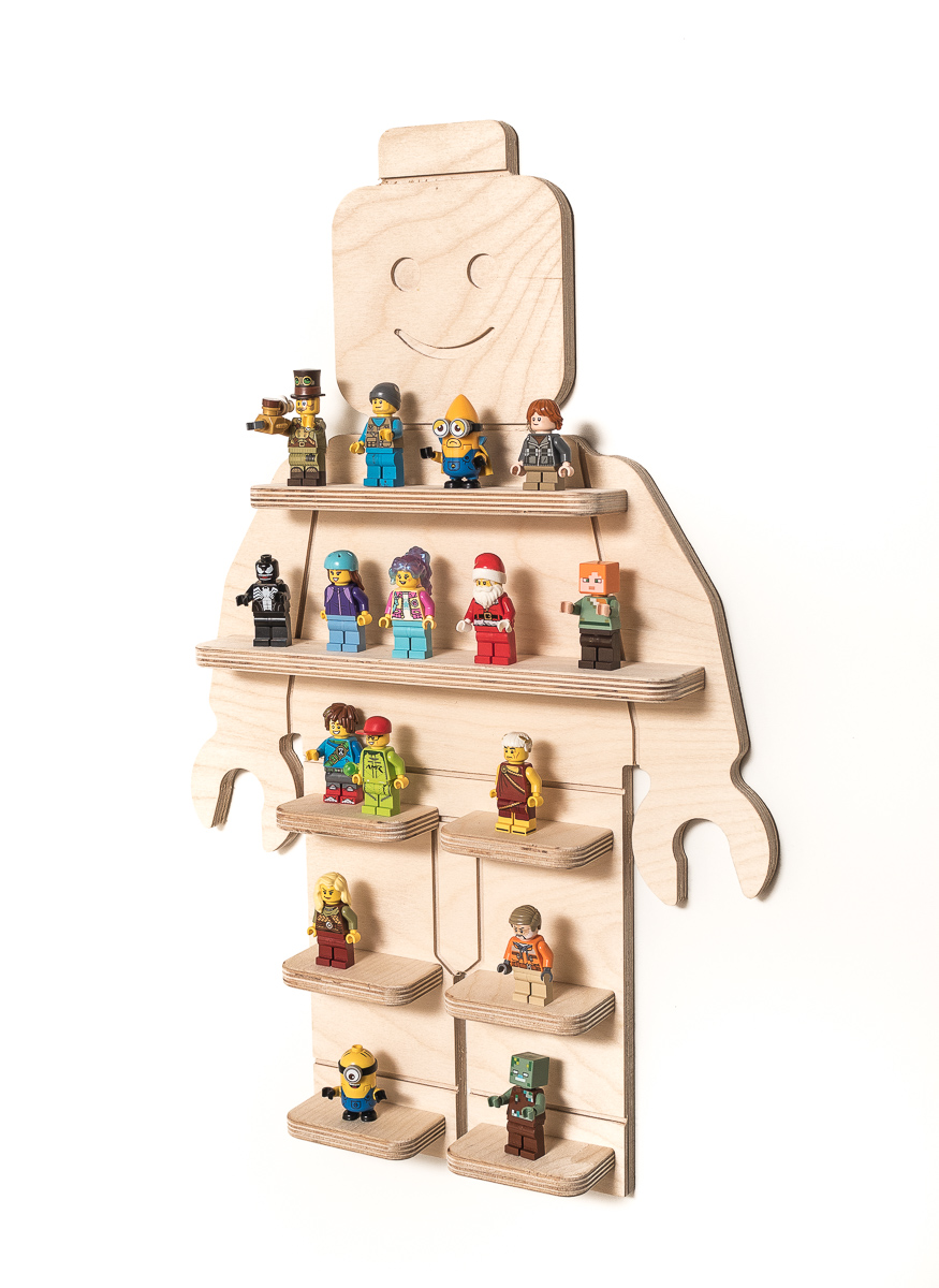 Półka na ludziki / Półka na minifigurki figurki kolekcjonerskie - ekspozyto - obrazek 2