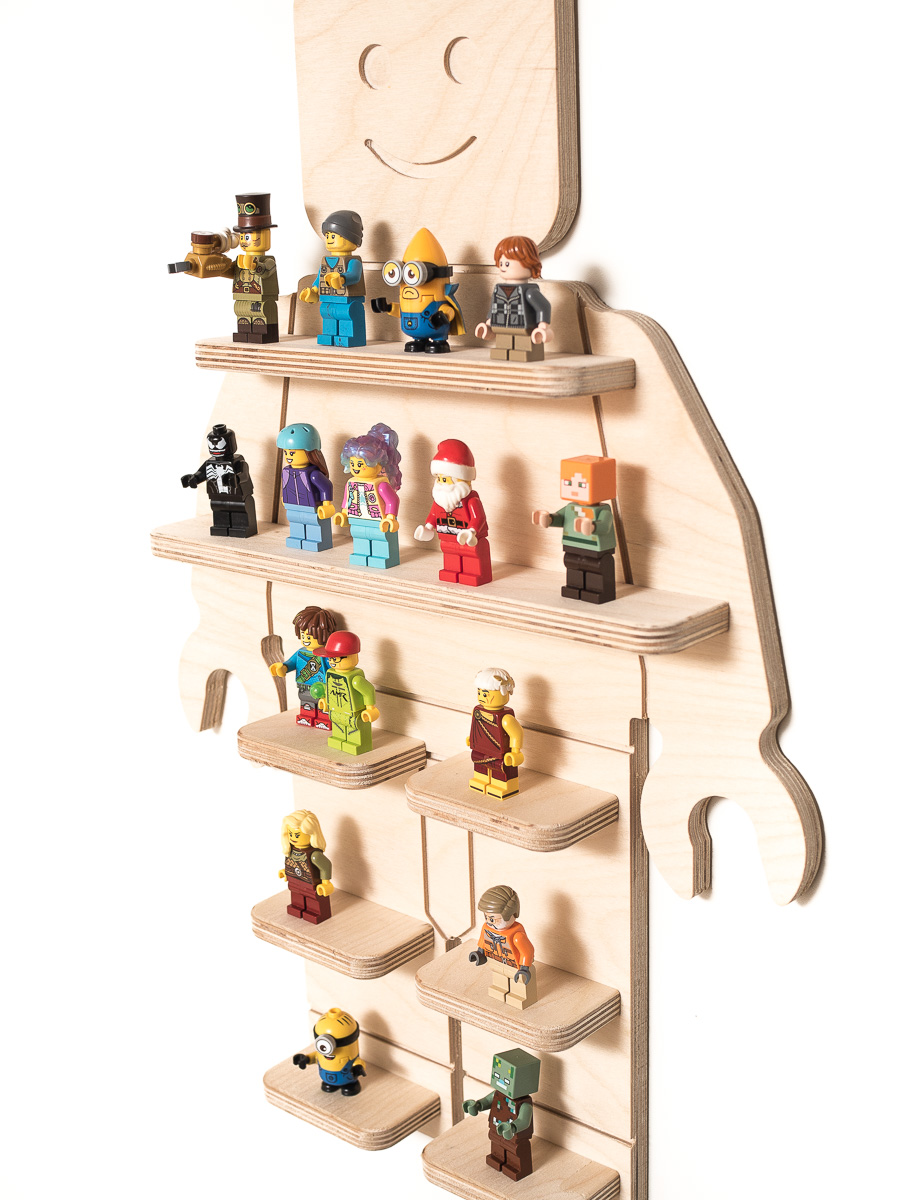 Półka na ludziki / Półka na minifigurki figurki kolekcjonerskie - ekspozyto - obrazek 7